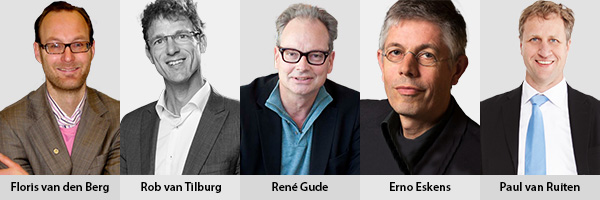 Floris van den Berg - Rob van Tilburg - Rene Gude - Erno Eskens - Paul van Ruiten